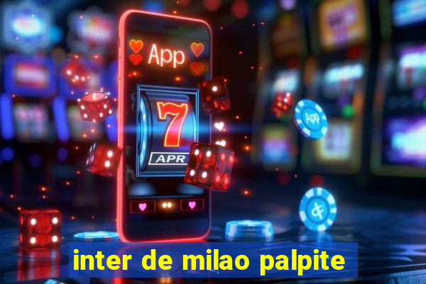 inter de milao palpite